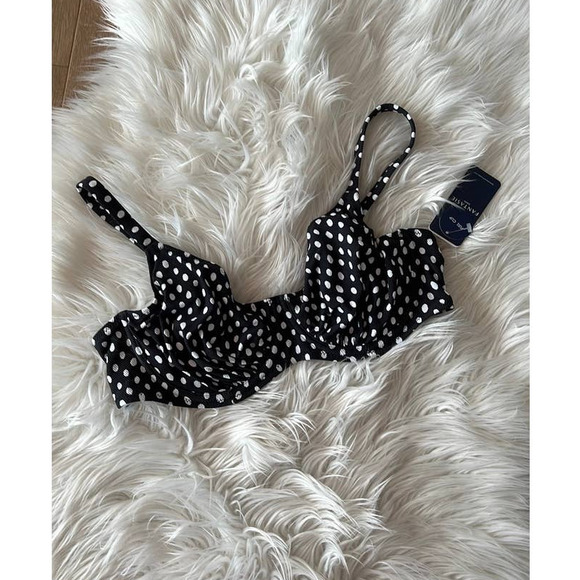 NWT Fantasie Santa Monica Gather Full Cup Bikini Top US 38D - Picture 3 of 7